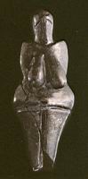 Venus au Casque (Symbole sexuel (Rep. Tcheque, Dolni Vestonice, terre cuite, -26000 ans)